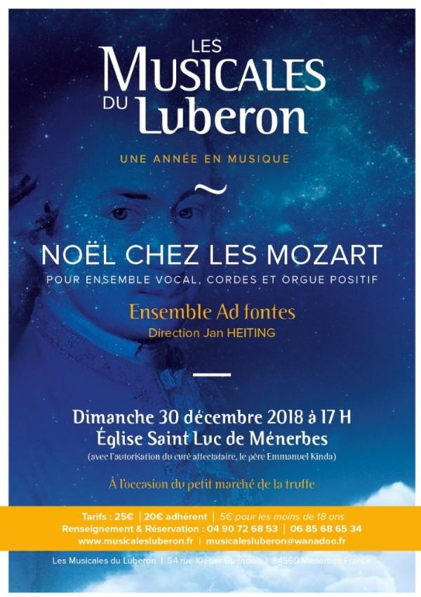 Noël chez les Mozart - Musicales du Luberon -
