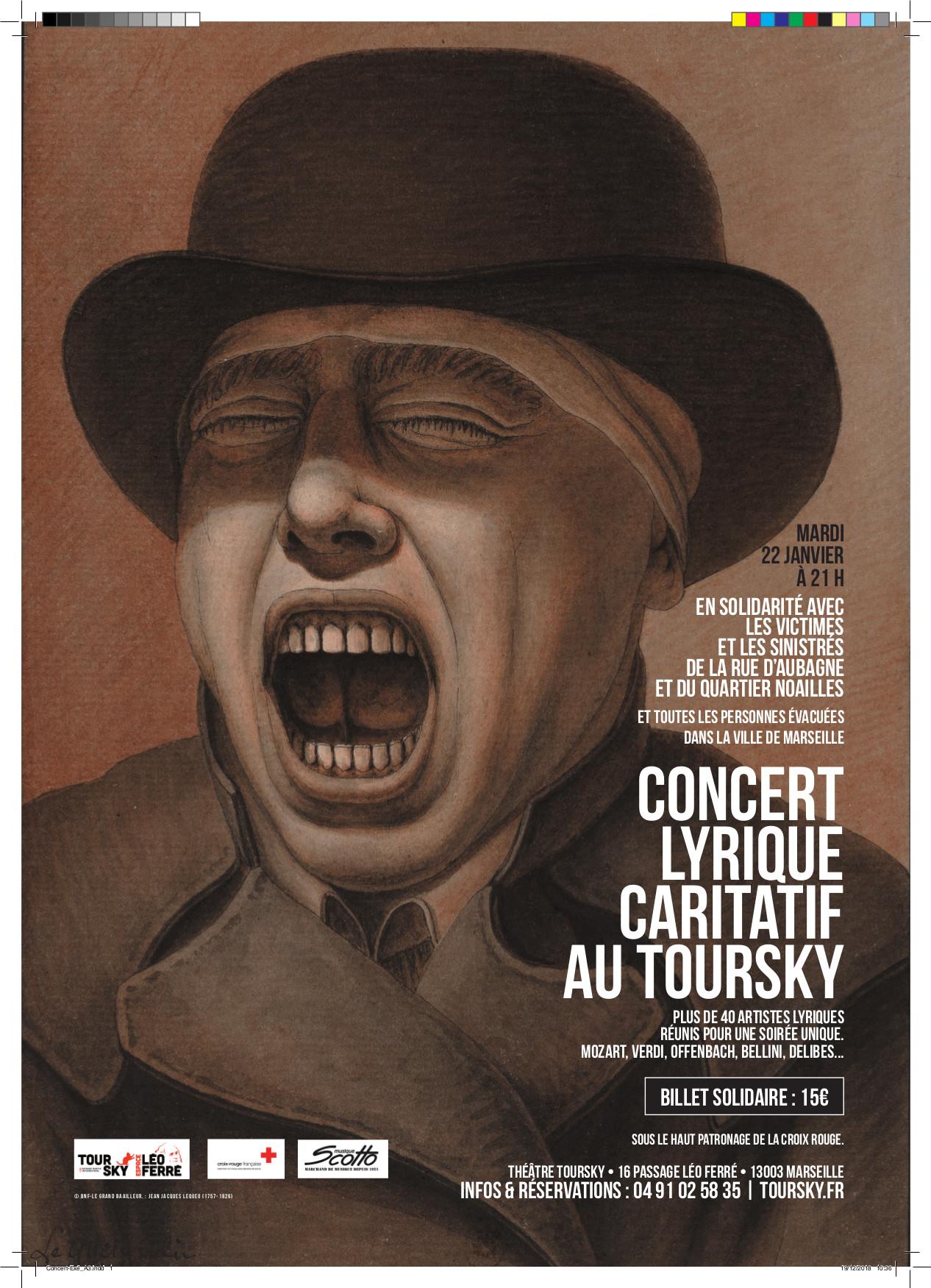 Concert lyrique caritatif au Théâtre Toursky