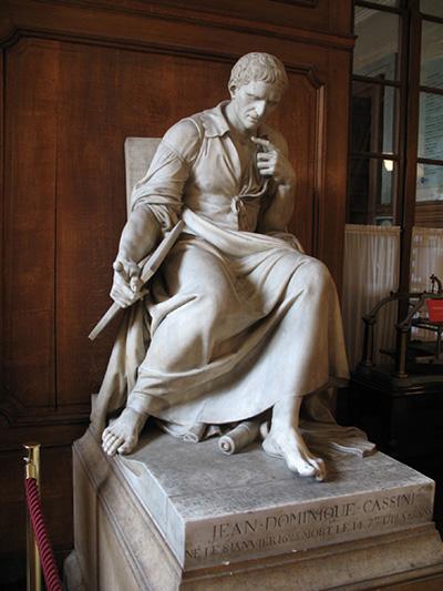 statue cassini observatoire de paris