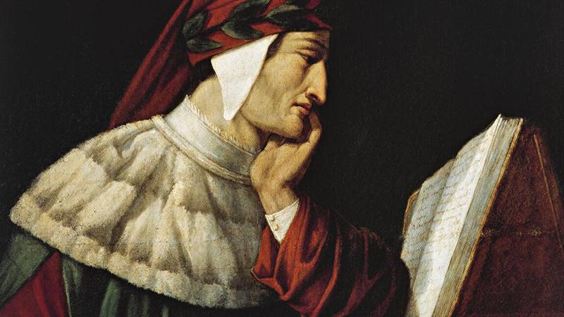 700 ans de la mort du poete dante alighieri italie la divine comedie